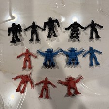Vintage Arco Rogun Robots 1.75" Mini Figures 1980s Mixed 12 Piece Lot