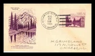 Dr Jim Stamps Scott 750a Mt Rainier APS Sheet Single First Day Cover Grimsland