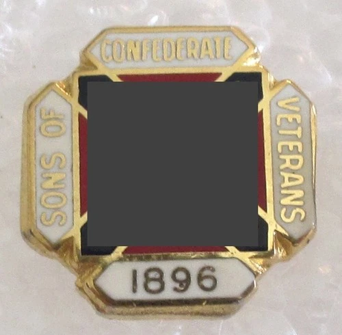 Sons of Confederate Veterans SCV Member Lapel Pin or Tie Tack Gold-Filled