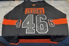 NWT Black Fanatics Trevor Zegras Philadelphia...