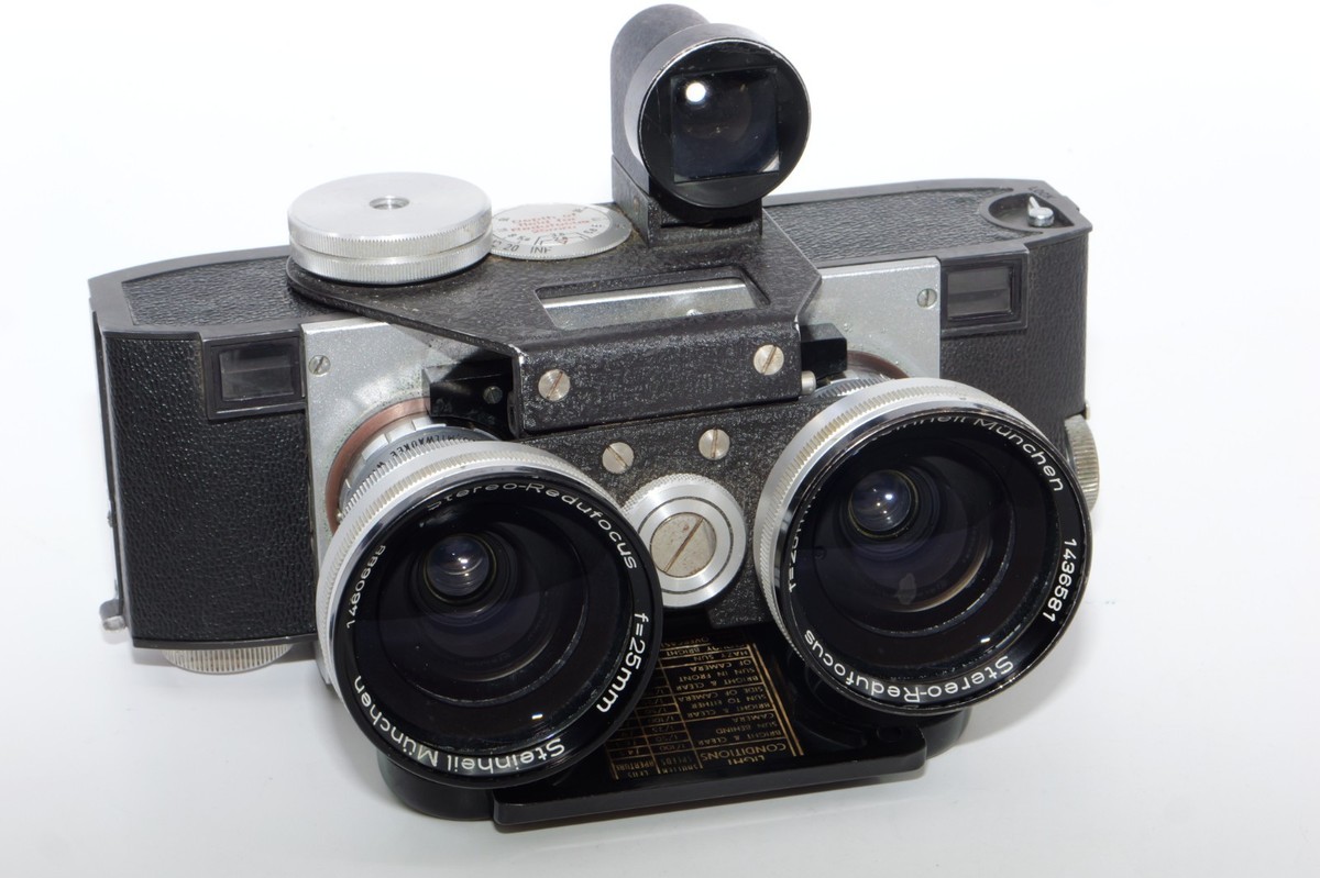 Stereo Realist f2.8 3D 35mm Camera. Steinheil Stereo