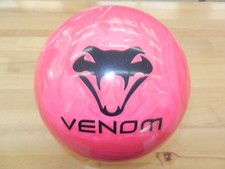 NIB 12 Motiv Hyper Venom Bowling Ball - 12.3/2.1" Pin/2.50oz TW