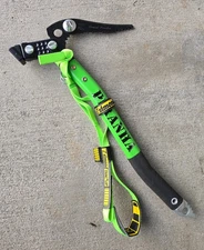 Simond Chamonix France Piranha Ice Axe Hammer w/Trac Up Leash Ice Climbing