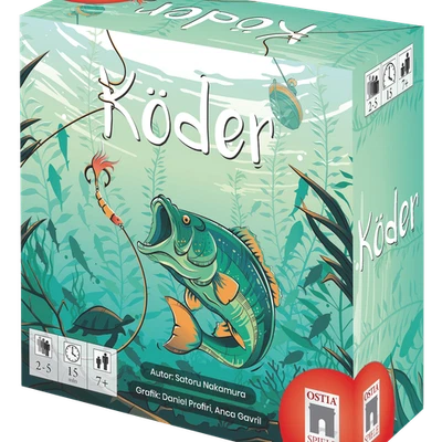 OSTIA SPIELE GBR Köder - NEU & OVP - Familienspiel - Grundspiel