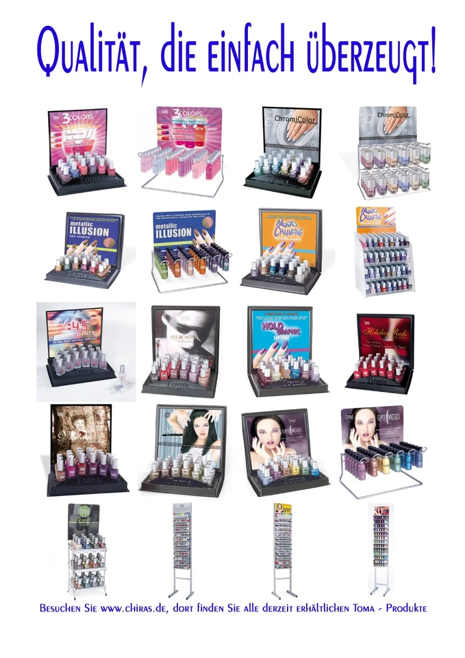 Nagellacke Toma riesige Auswahl spezial Polish viele Effekte Metallic  & mehr - Bild 2 von 4