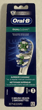 Oral-B Dual Clean Replacement Electric Toothbrush Head