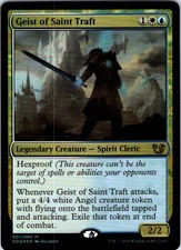 Geist of Saint Traft M Foil DDQ Duel Decks: Blessed vs. Cursed 1 NM