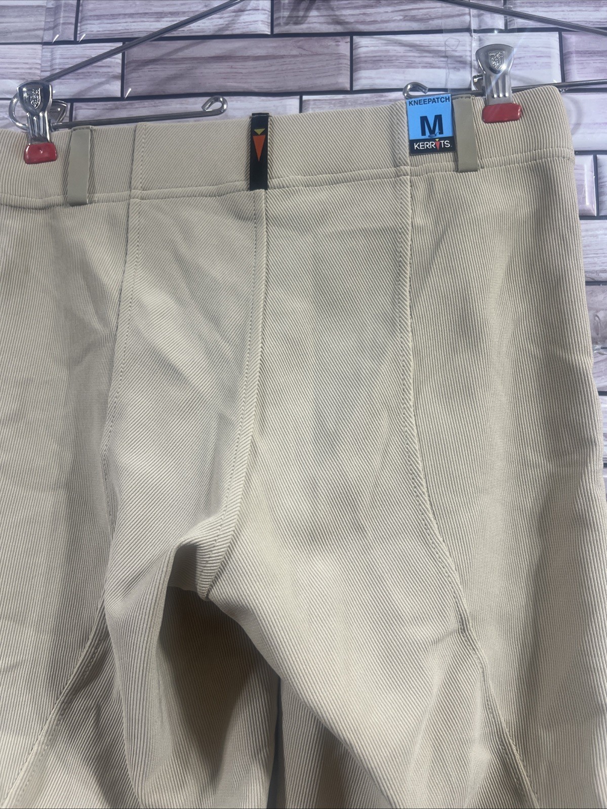 Kerrits Pants Women M beige Riding Jodhpurs Tights Stretch Equestrian NWT
