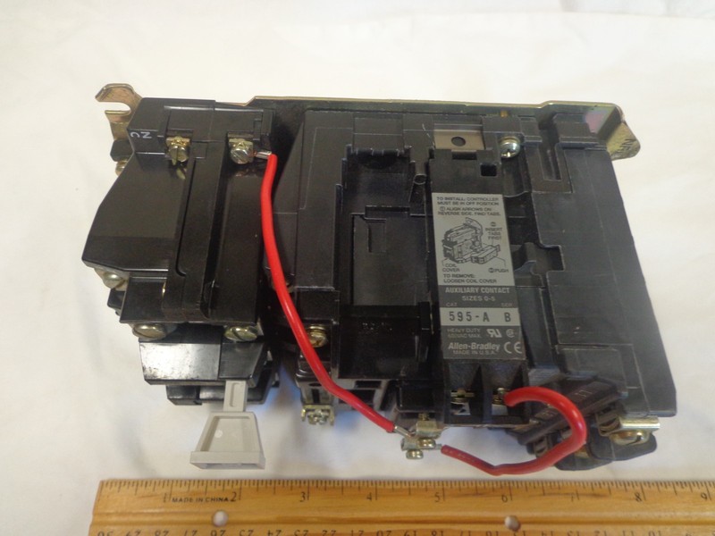 ALLEN BRADLEY 509-BOD-B / 509BOD B with Four Aux Contacts 595 A B - Preowned