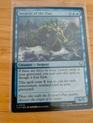 Serpent of the Pass 0070 Avatar: The Last Airbender Foil