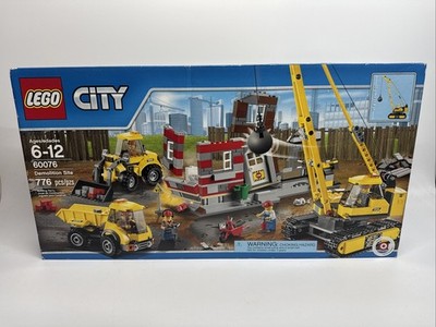 New Retired LEGO City 60076 Demolition Site Construction Dump Truck