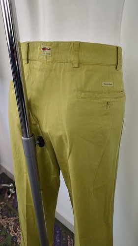 PAUL & SHARK PANTALONE COTONE UOMO TG. 50 COTTON PANT MAN ITALY CASUAL VINTAGE - Photo 7 sur 9
