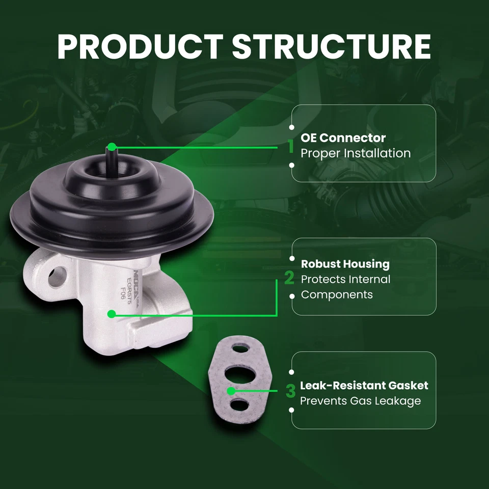 Válvula EGR apta para Ford Expedition Explorer F150 F250 Mustang Mercury Cougar Mystique Foto 4 de 4