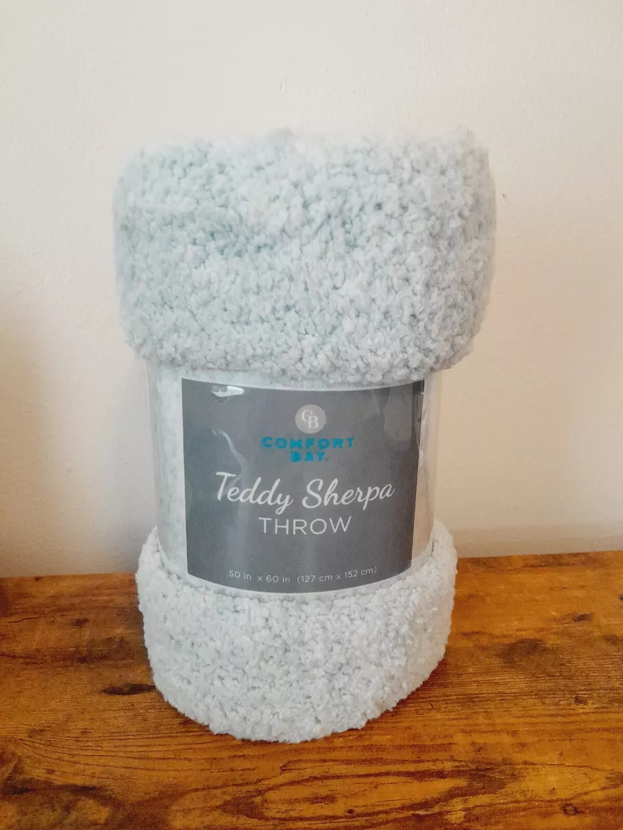 Teddy sherpa blanket outlet
