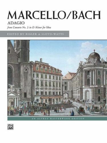 Música para piano Marcello-Bach/Adagio-Watts - Imagen 1 de 4