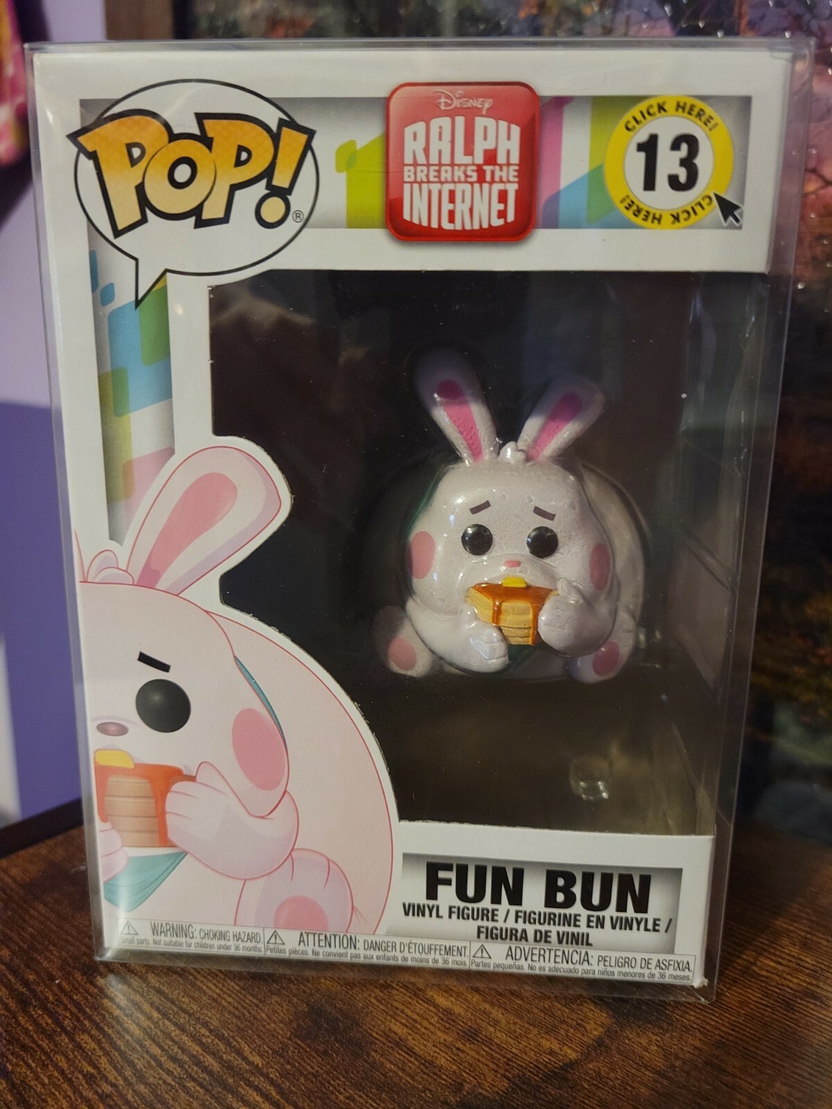 Fun Bun-Ralph Breaks the Internet-Funko Pop #13 In Protective Case | eBay