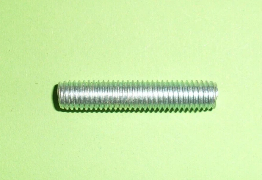 WÜRTH 87 Stück Gewindestücke Stahl,vz.blau pass. (A2K) M8x40 - Bild 2 von 3