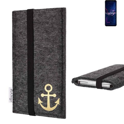 für Asus ROG Phone 6 Pro Handyhülle vegan Anker Tasche Filz
