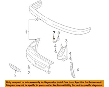 CHRYSLER OEM 97-09 Aspen Trailer Hitch Components-Trailer Hitch Nut 6100055