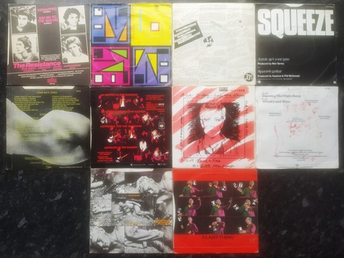 10 x Post Punk 7” Vinyl Records (Singles). Mixed Artists. Job Lot. - Picture 3 of 3
