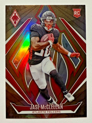 2024 Panini Phoenix Football #193 JASE MCCLELLAN RC Bronze Prizm /75
