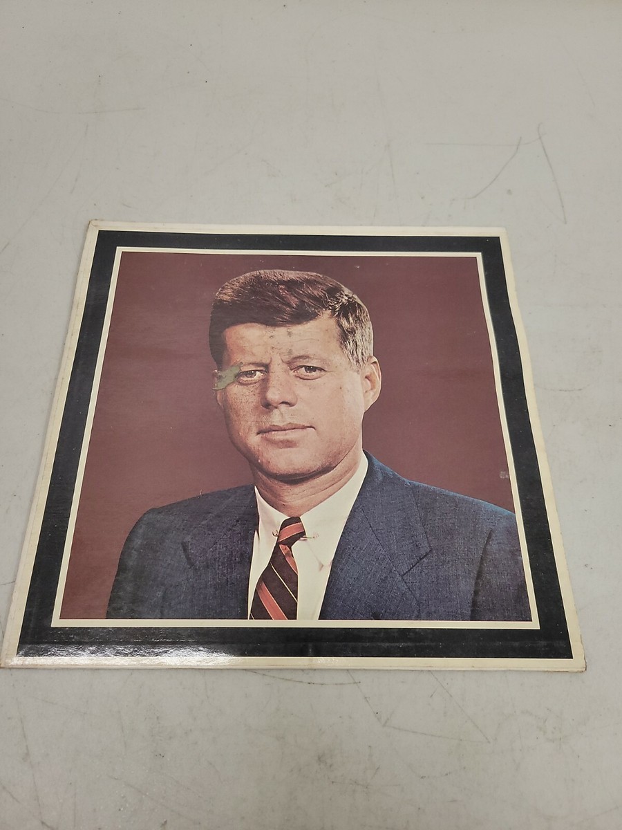 JFK John F. Kennedy Diplomat LP 33 Record A Memorial Album 1917