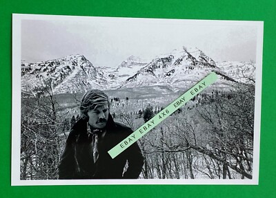 Found PHOTO of ROBERT REDFORD at his Sundance Utah 5000 Acre Mountain Property