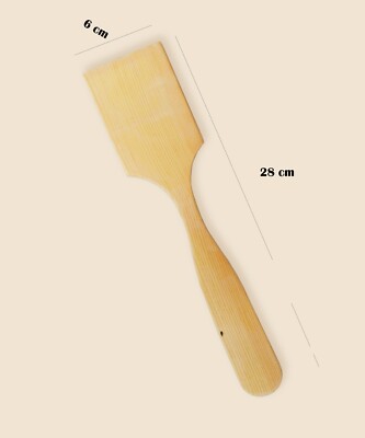 Wooden Spurtles Set Pieces Kitchen Tools Natural Teak Wood Cookware spoons