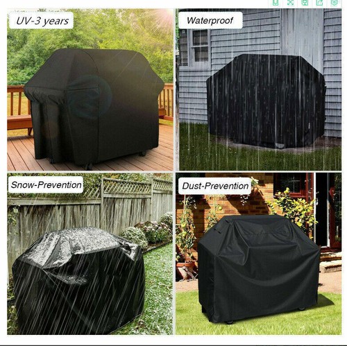 Heavy Duty Large Barbecue BBQ Cover Grill Protection Windproof Covers Waterproof - Picture 12 of 12