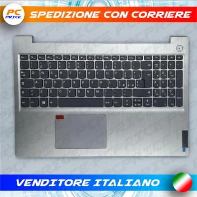 TASTIERA ORIGINALE LENOVO IDEAPAD 3-15IGL05 3-15IIL05 TOPCASE ARGENTO CON ALTOPA