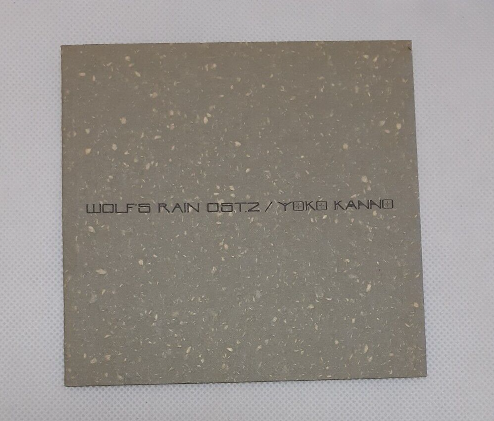 Wolf's Rain OST 2 Yoko Kanno Anime Original Soundtrack