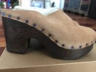 Alvaro Astrid Shearling  suede clog 41 — photo 8