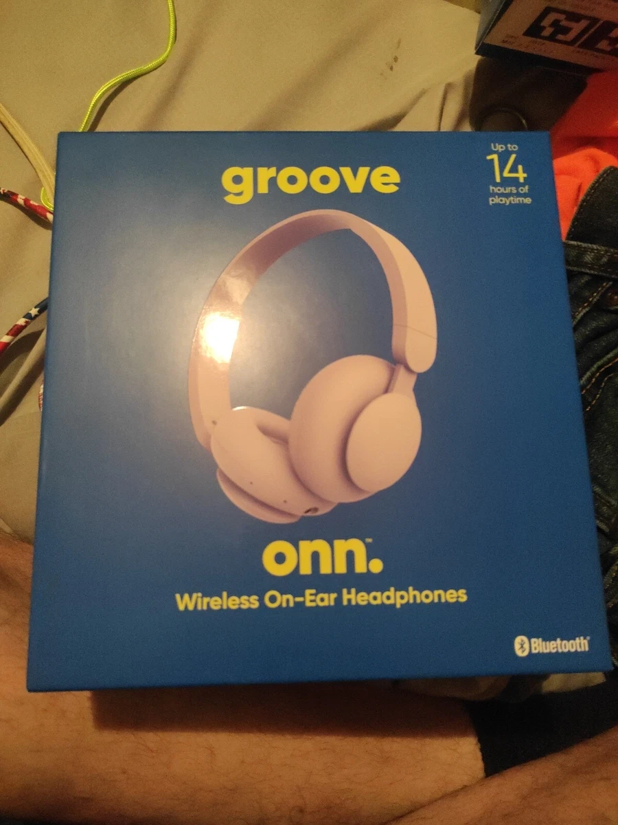 Groove Onn Wireless On Ear Headphones White NEW IN BOX eBay