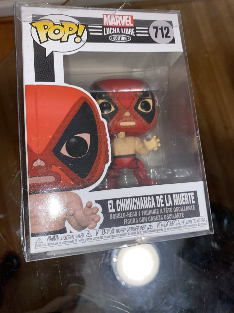 Funko - POP Marvel: #712 Luchadores - Deadpool - El Chimichanga De