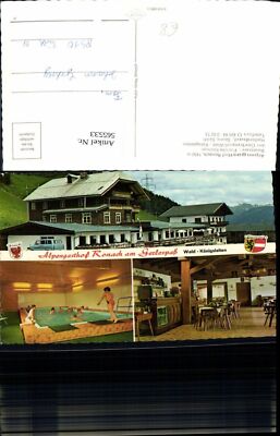 565533,Mehrbild Ak Gerlospaß Wald Königsleiten Wald im Pinzgau Alpengasthof Rona