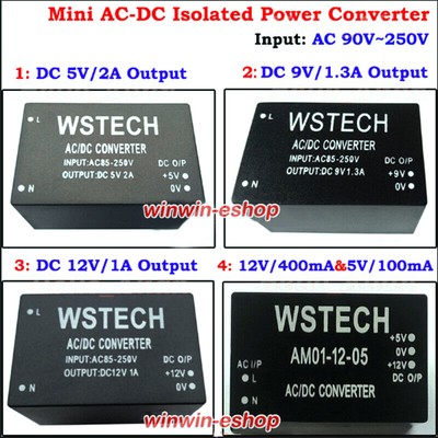 AC-DC 110V 220V 230V to DC 5V 9V 12V  ConverterSwitching Power Supply Module