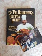 **SIGNED** Chef Paul Prudhomme’s Louisiana Kitchen + Photograh