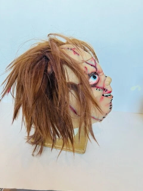 Chucky Childs Play Don Post Halloween Mask 2001 RARE Horror Monster Paper AL1 - Image 3 of 4