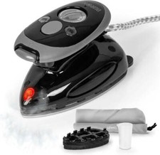 Duronic SI2 BK Mini Reiseb&uuml;geleisen 375W, Dampfb&uuml;geleisen, Travel Iron