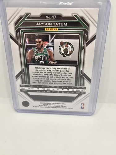 2022-23 Panini Prizm Jayson Tatum #17 Boston Celtics - Foto 2 di 2