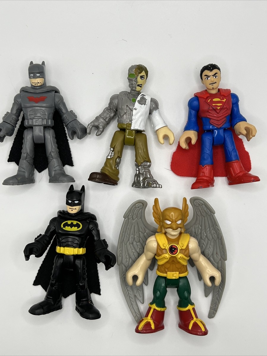 Fisher Price Imaginext Lot 5 Figures DC Comics Batman