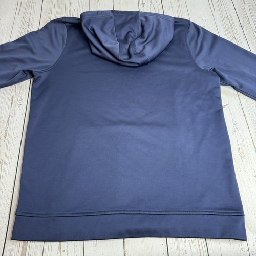 Under Armour UTM Hoodie Sweatshirt Mens Medium UT Martin Tennessee Skyhawks Blue - Picture 6 of 10