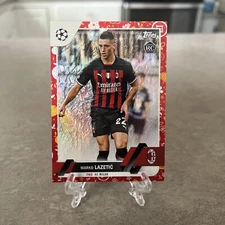 2022-23 Marko Lazetic Topps UEFA Club Comp JADE Chinese New Year  /150 RC
