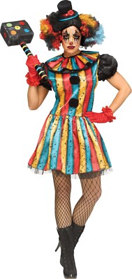 Adult Carny Clown Circus Costume