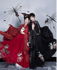 Hanfu Couples High Quality Ancient Chinese Hanfu Sets Carnival Cosplay Costume