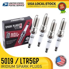 OEM Iridium 4Pcs Spark Plugs 5019 LTR9GP For Chevrolet Captiva Sport 2012-2015