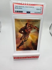 1993 Marvel Masterpieces Iron Man #4 PSA 10