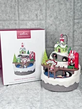 2024 Hallmark Santa’s Seaside Carnival Musical Ornament With Light and Motion