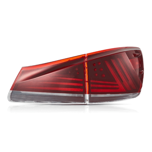 Led Tail Lights Upgrades w/Start-up Sequential For 2006-2013 Lexus IS250 350 ISF - Picture 3 of 13