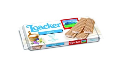 Loacker Wafer Milk kekse snack biscuits Waffel mit Milchcreme 175g